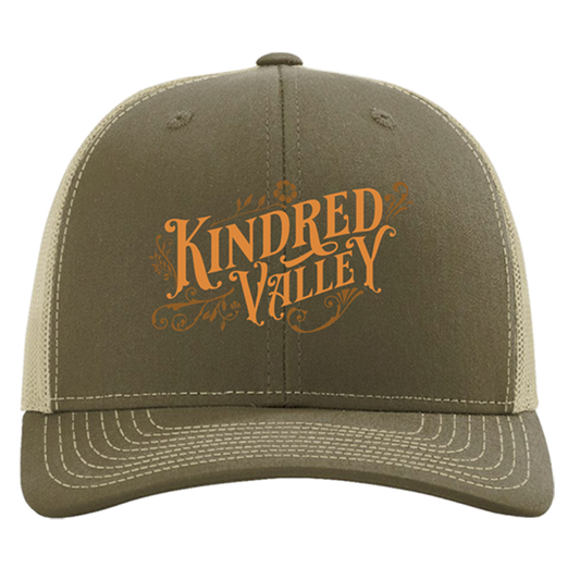 KV Embroidered Hat (Green)