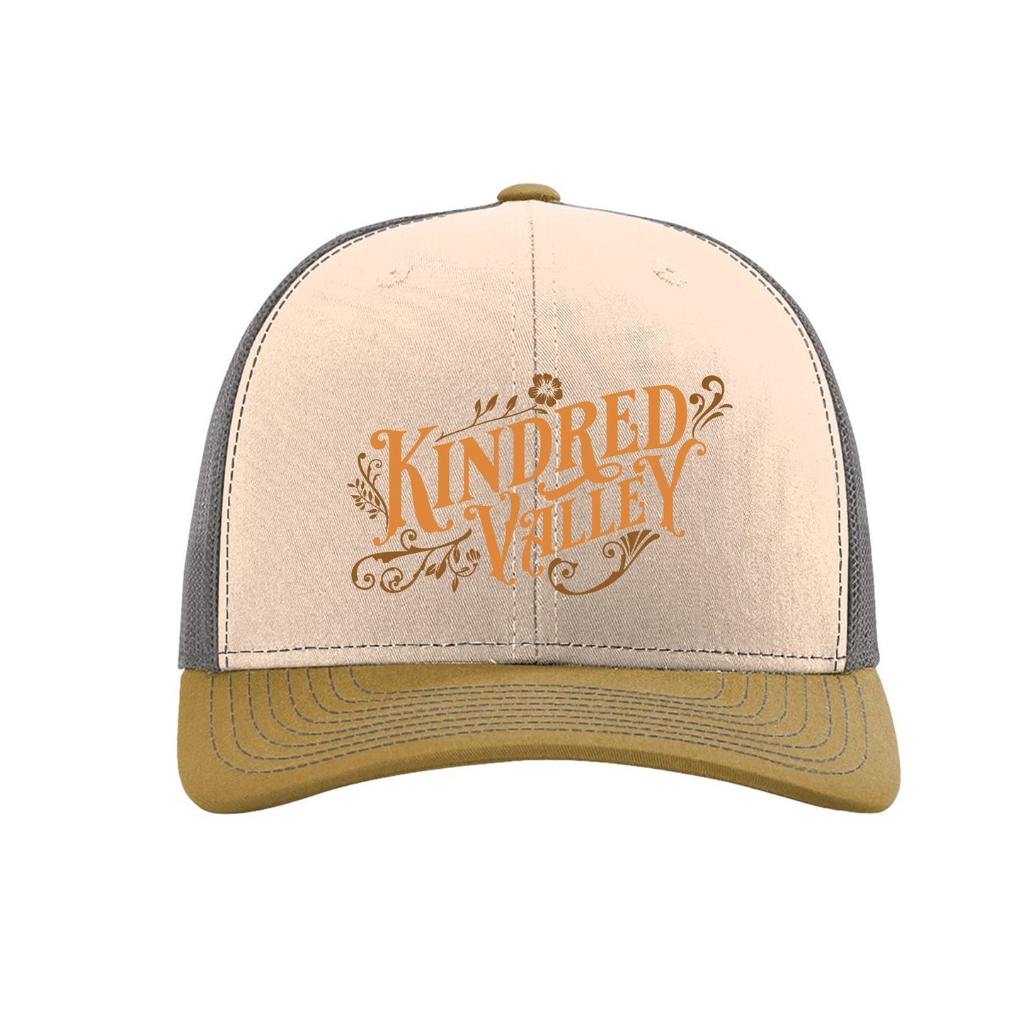 KV Embroidered Hat (Khaki)